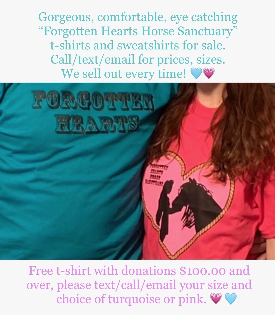 Forgotten Hearts t-shirts
